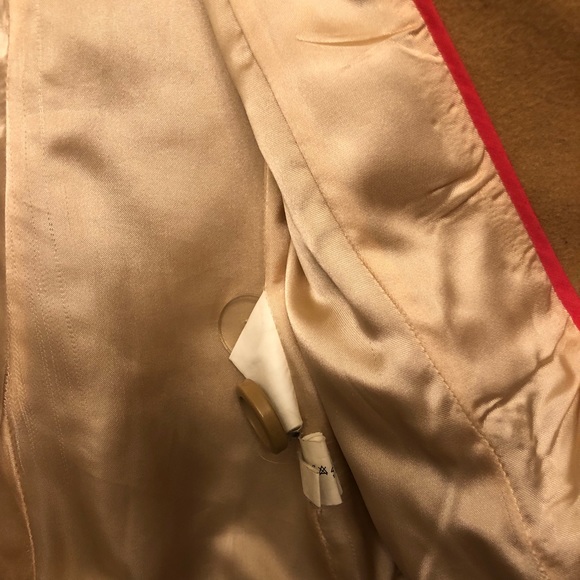 Gently worn camel pea coat - Picture 4 of 5